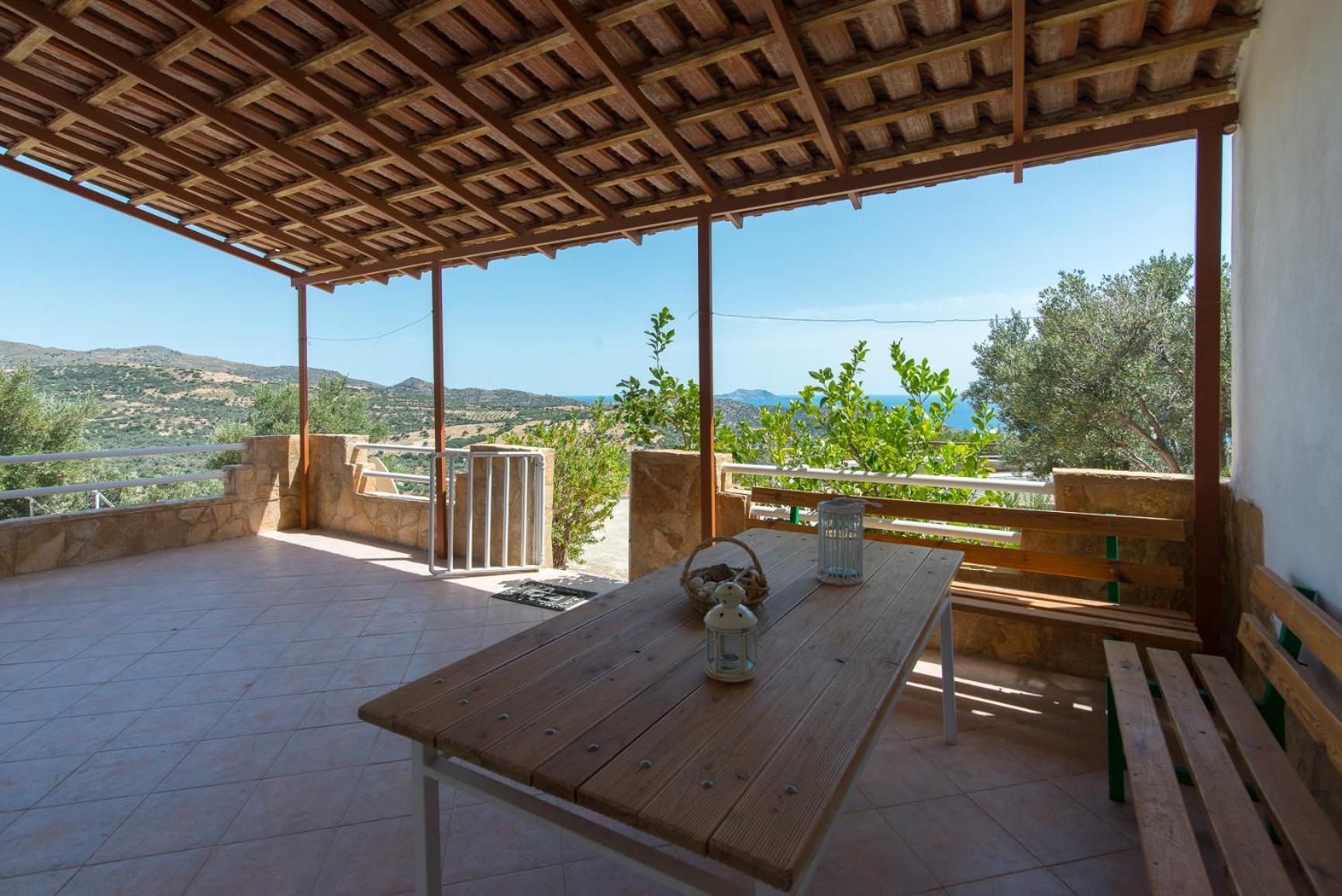 Villa Triopetra Hill View Exterior foto