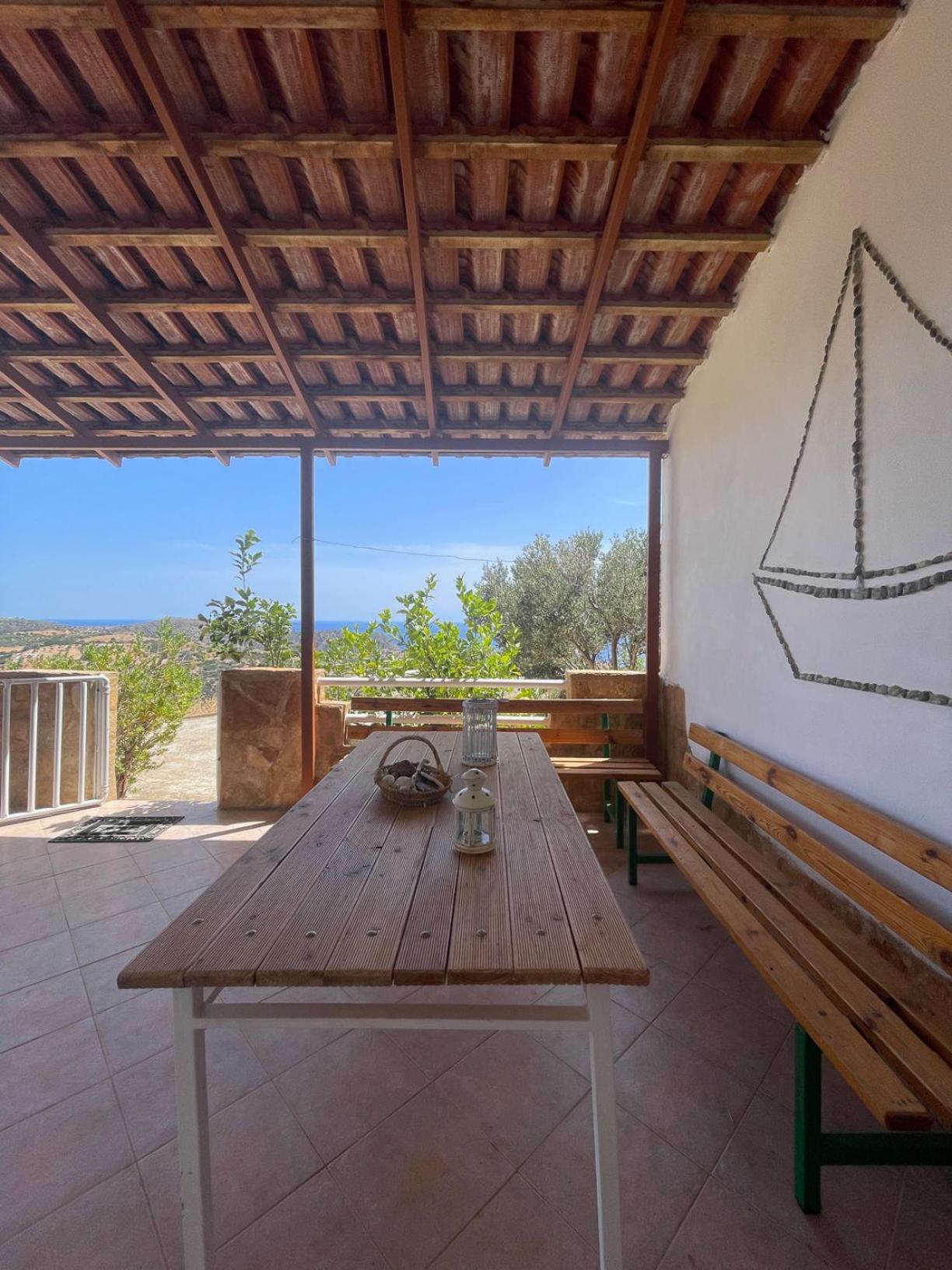 Villa Triopetra Hill View Exterior foto